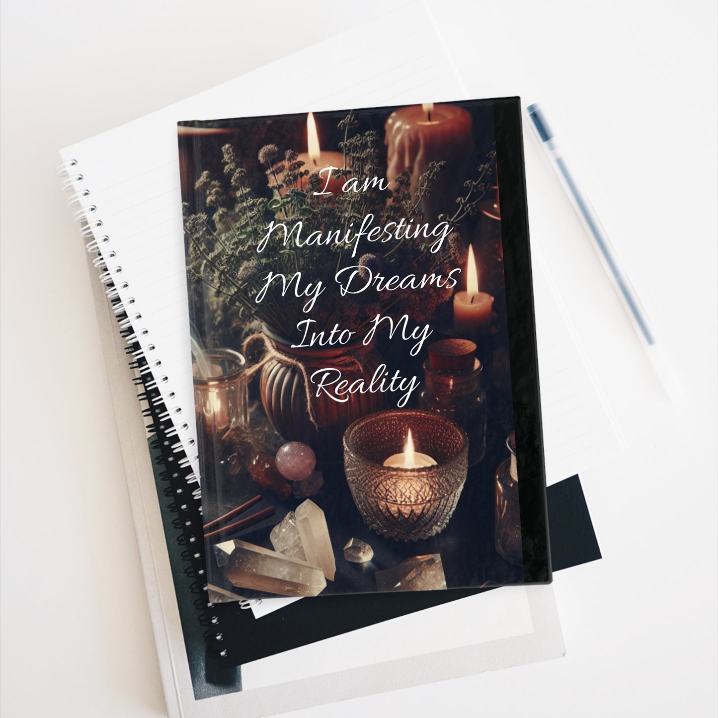 Manifesting Journal - Ruled 128 Pages