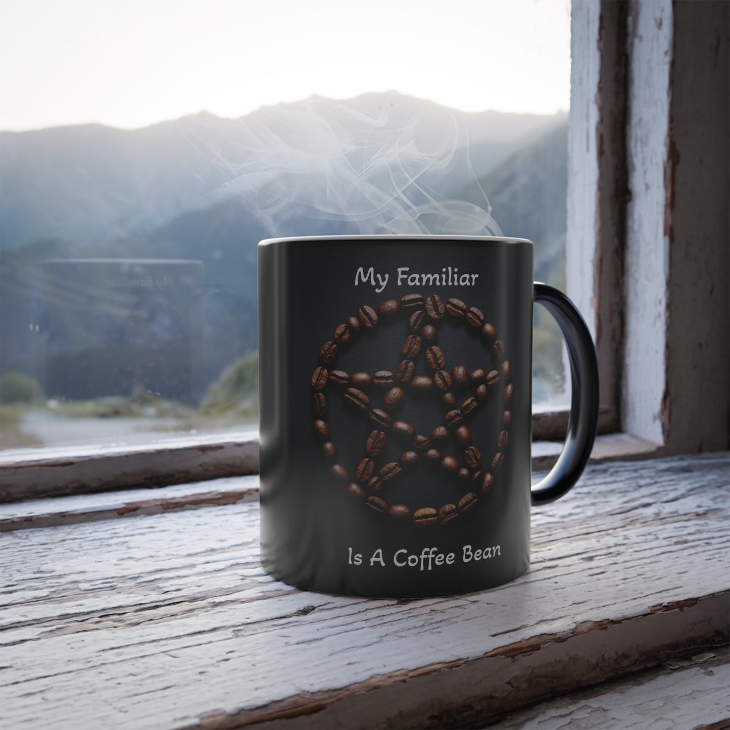 Mug - Pentagram Design - Color Morphing 11oz