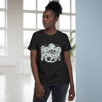 Tee - Women's Maple Shirt with Witches Brew Good Spells